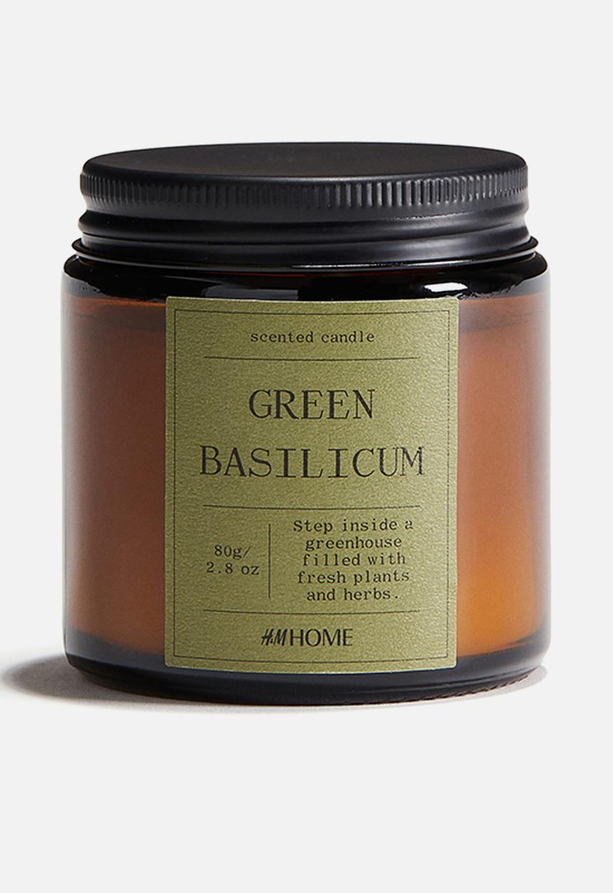 H&M - Scented candle - green basilicum