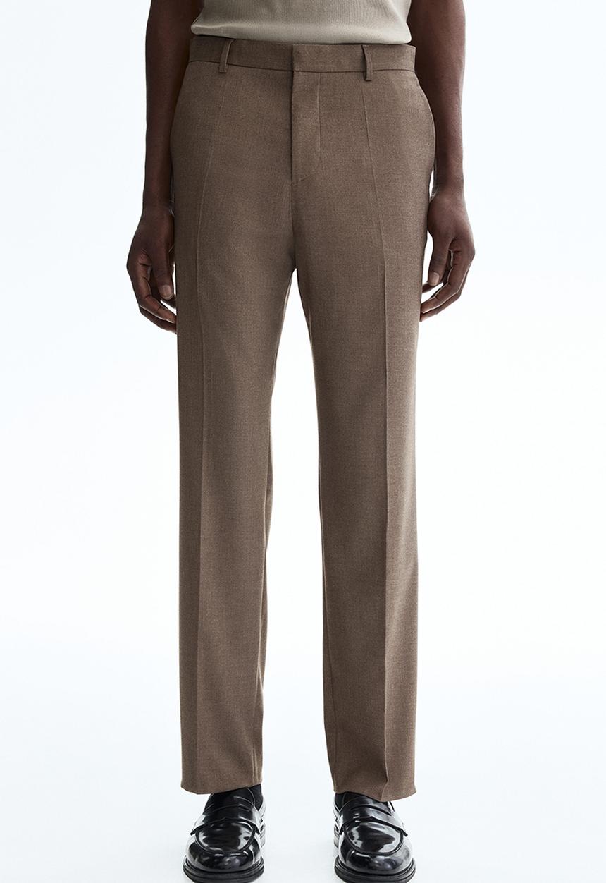 H&M - Regular fit suit trousers - dark beige