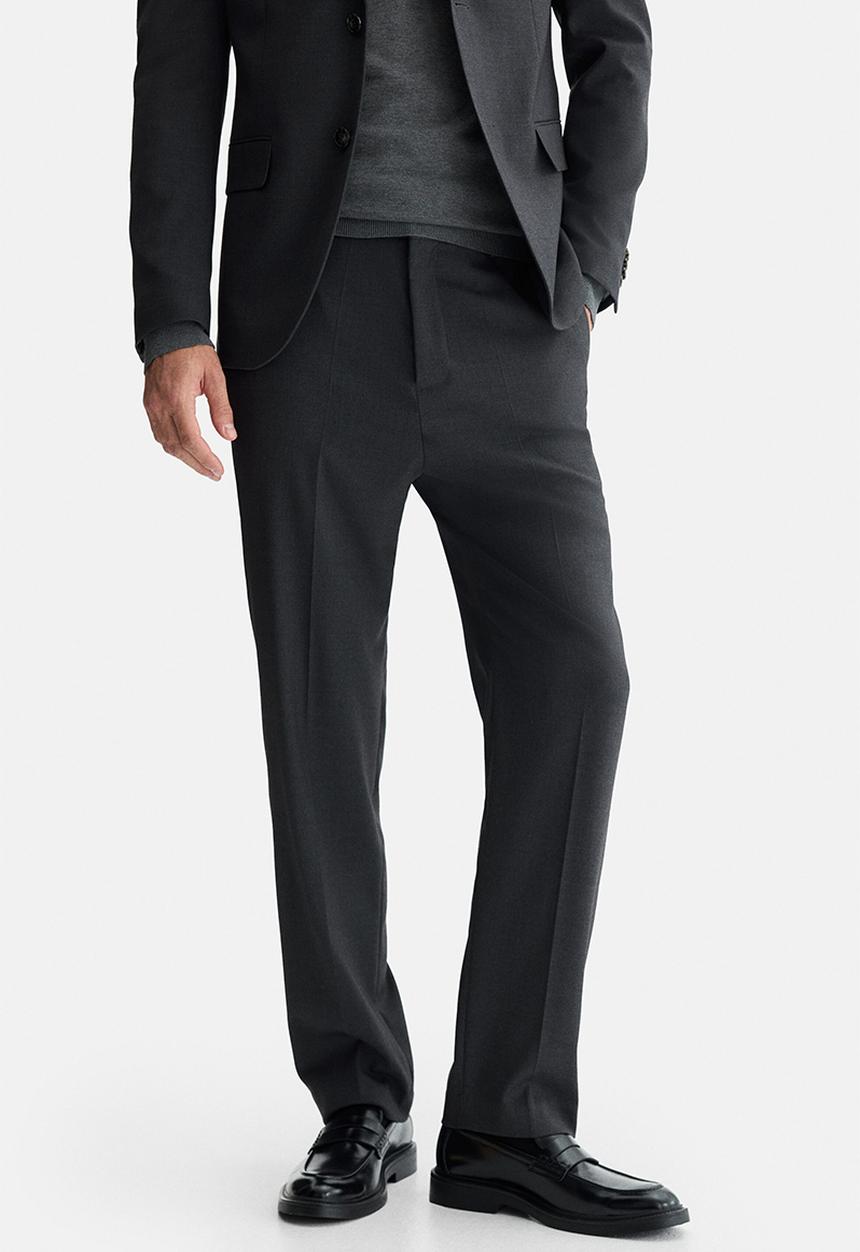 H&M - Regular fit suit trousers - dark grey