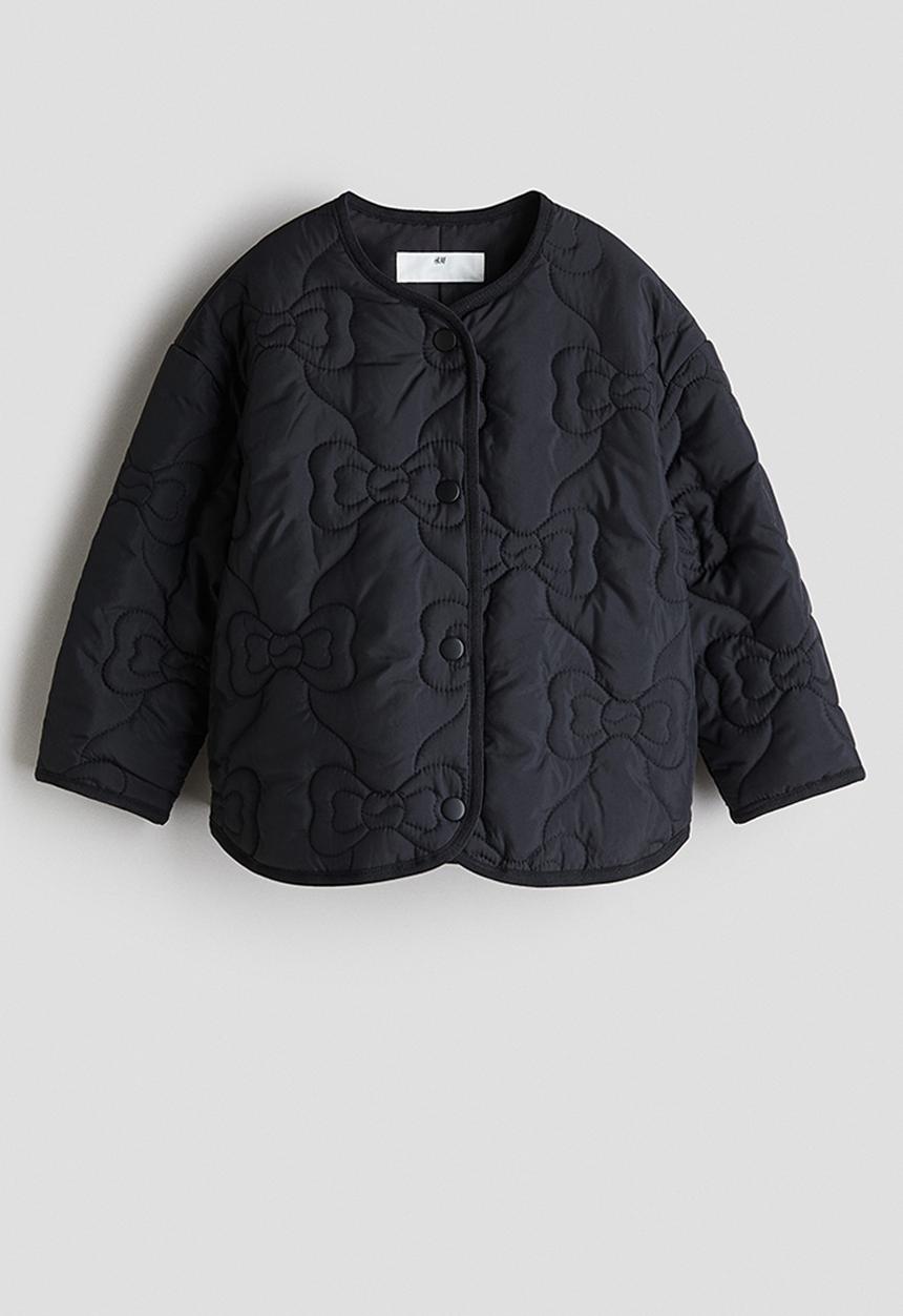 H&M - Quilted jacket - black