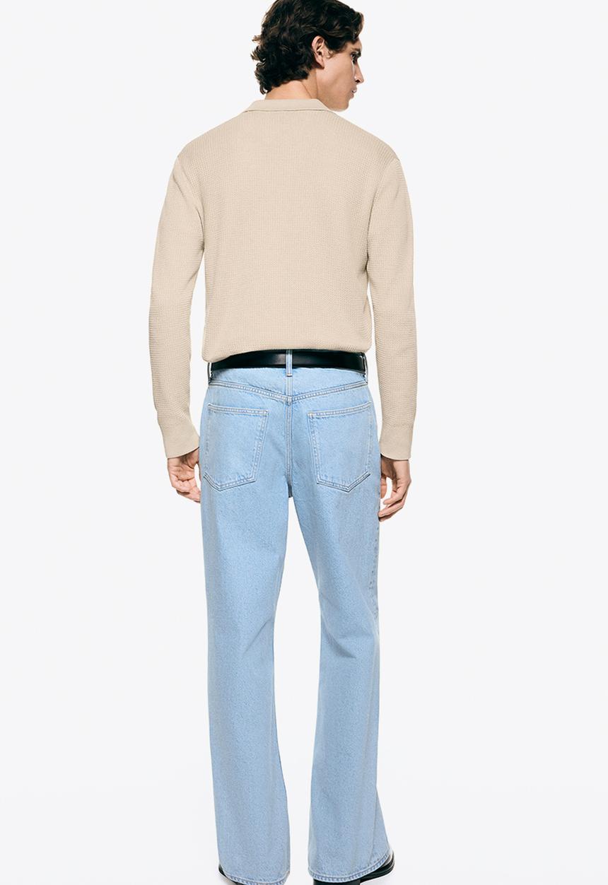 H&M - Regular fit polo shirt - beige