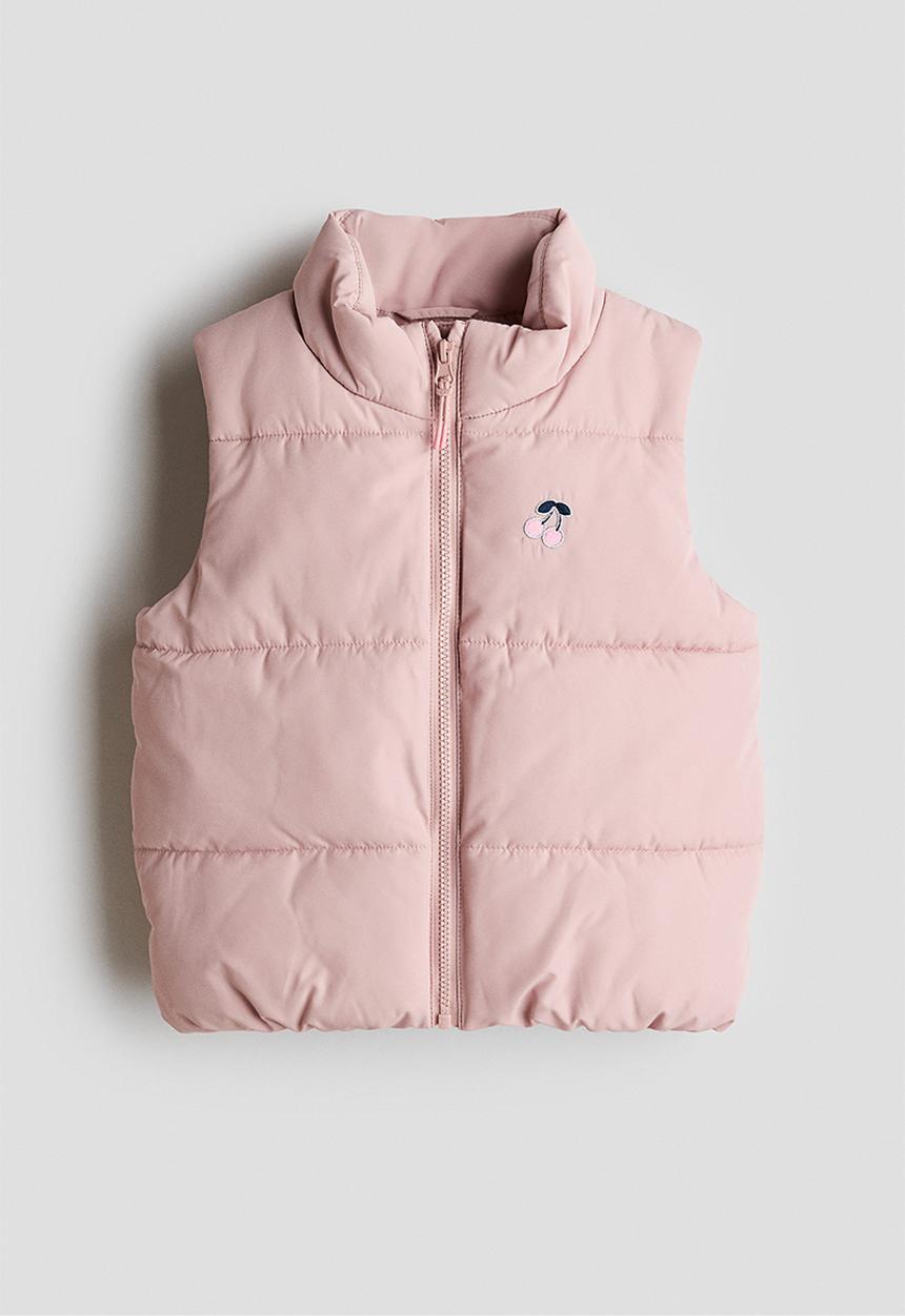 H&M - Puffer gilet - old rose