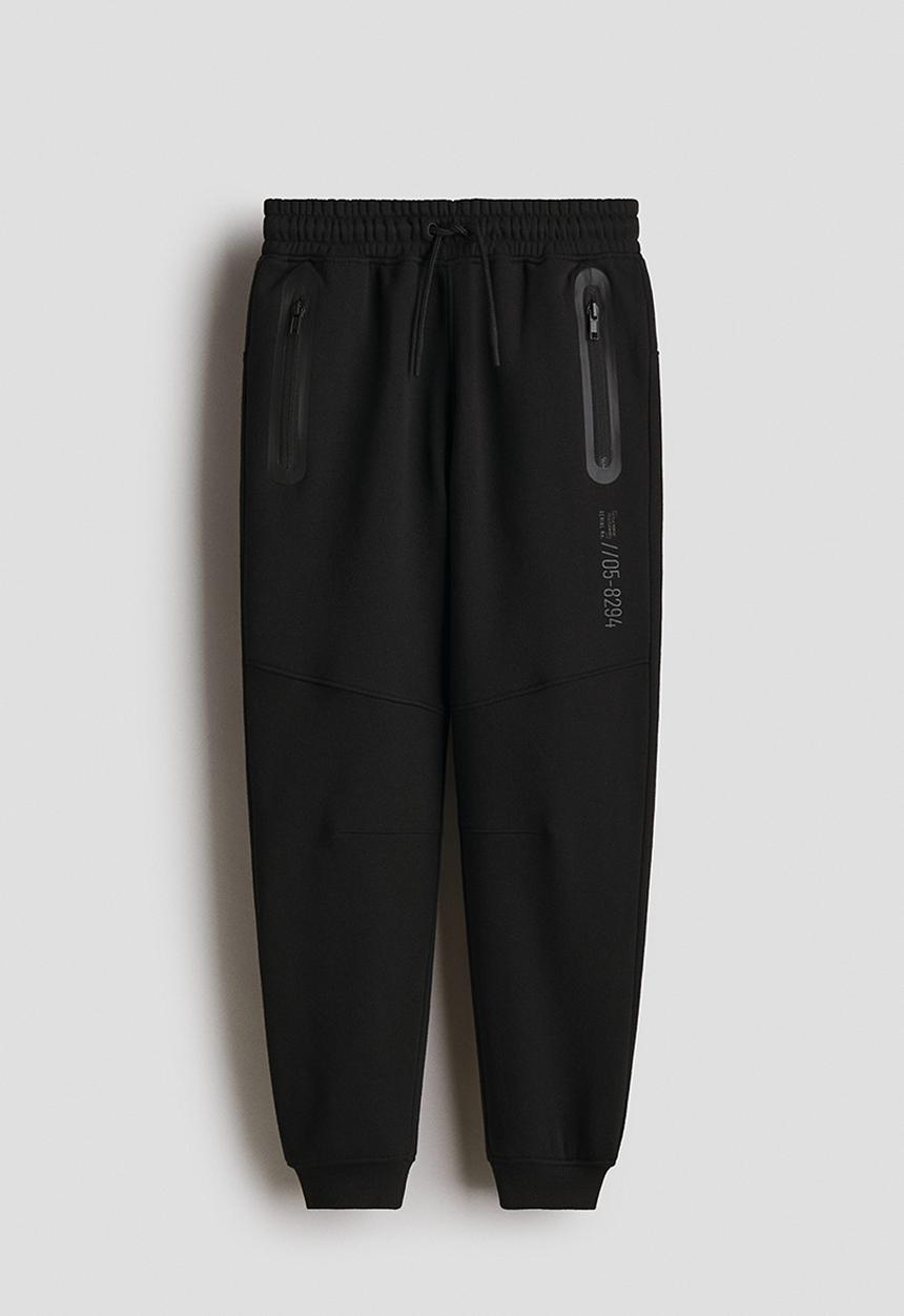 H&M - Sweatshirt joggers - black