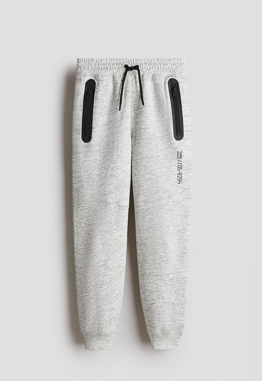 H&M - Sweatshirt joggers - light grey marl