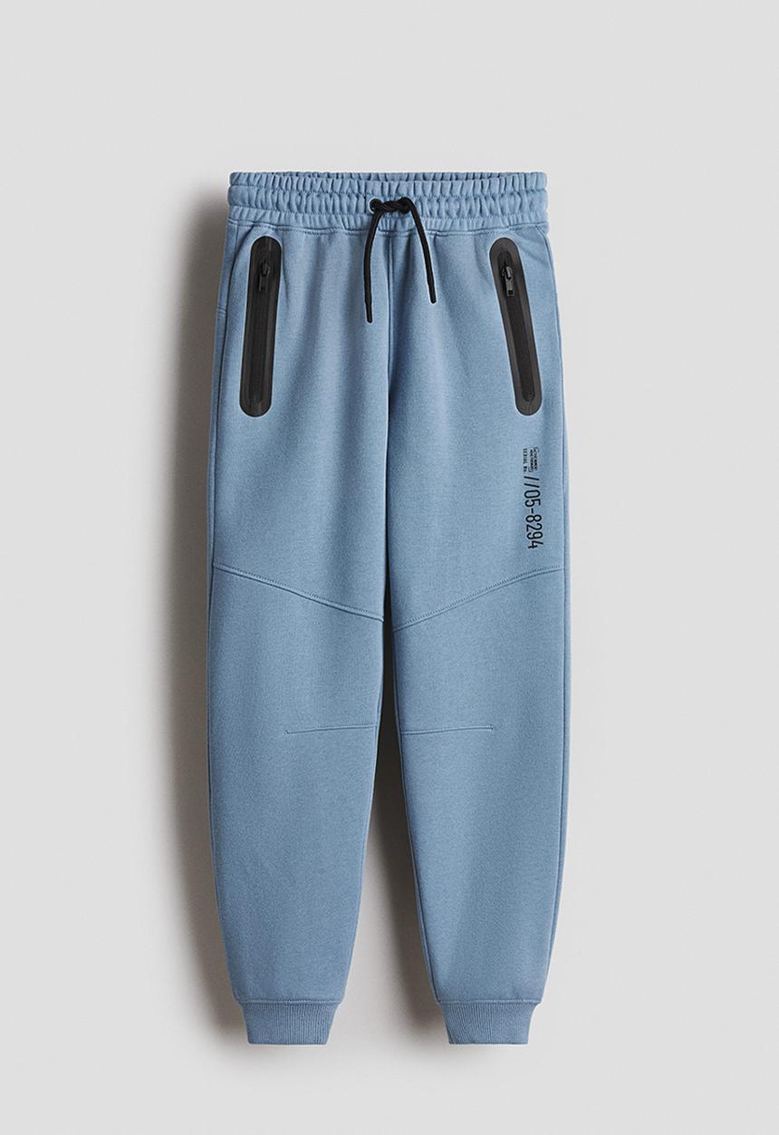 H&M - Sweatshirt joggers - dusty blue
