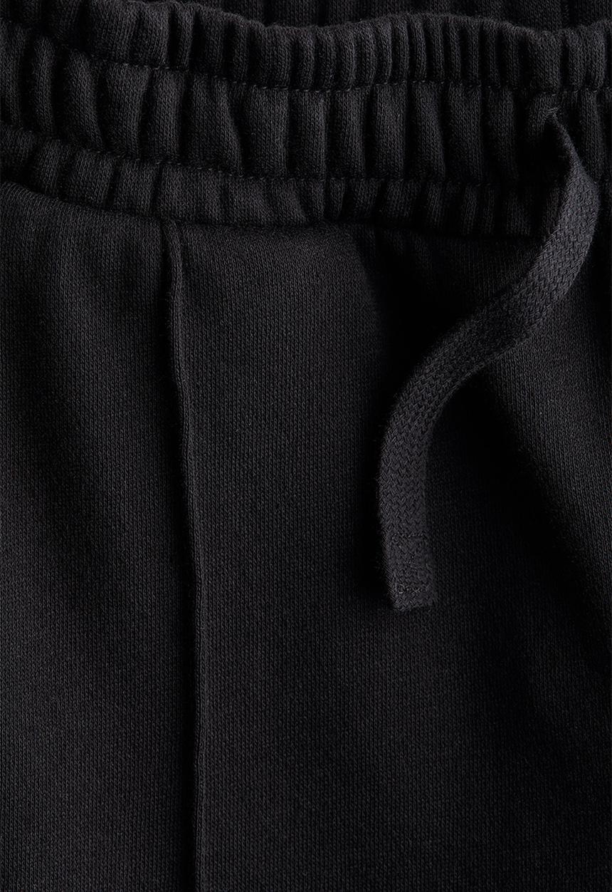 H&M - Straight sweatshirt joggers - black
