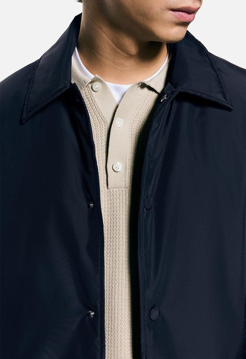 H&M - Lightly padded jacket - dark blue