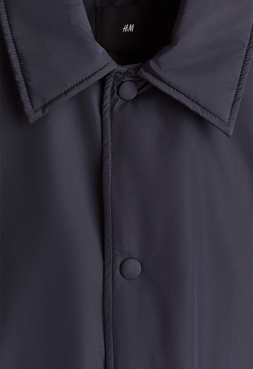 H&M - Lightly padded jacket - dark blue