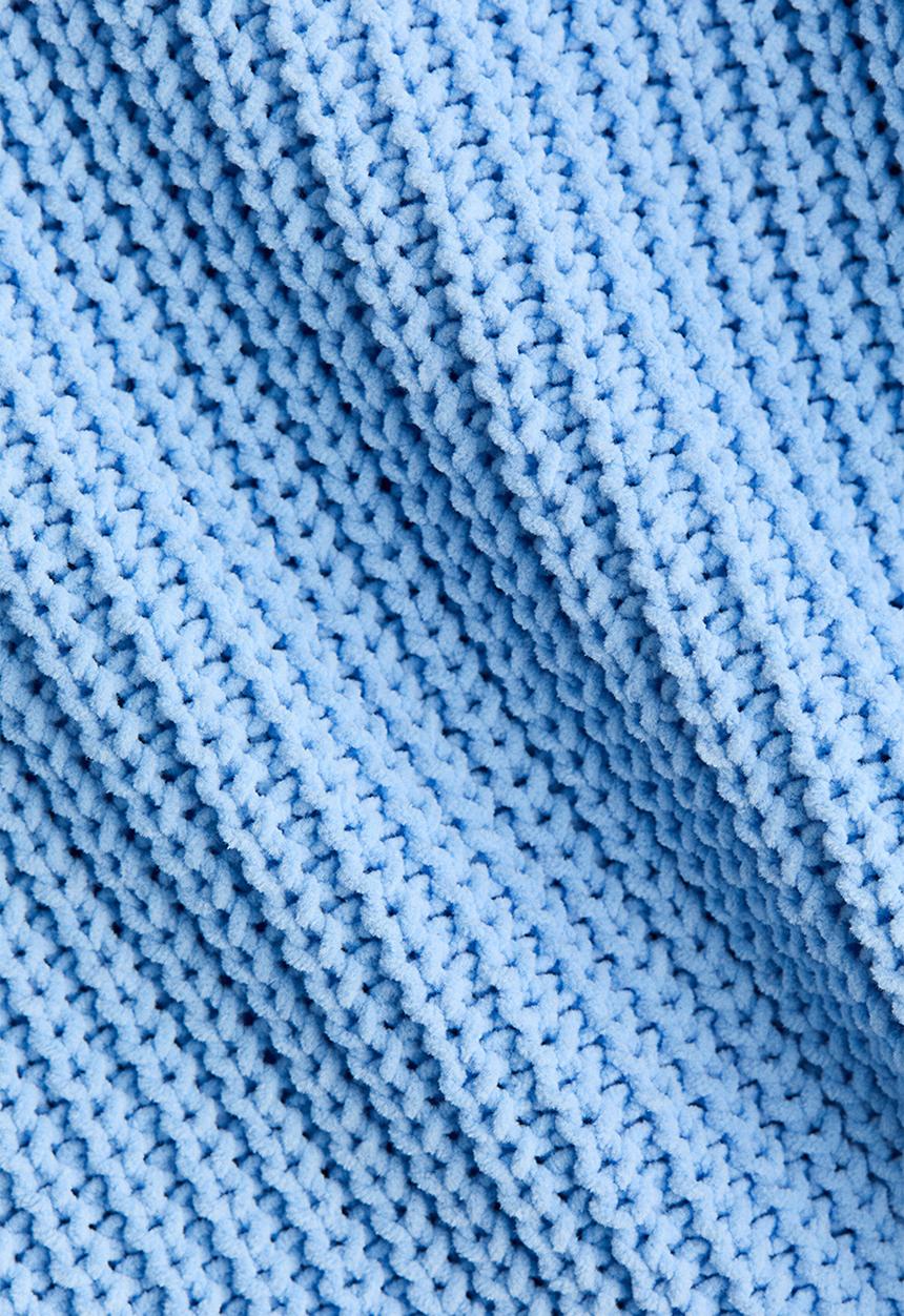 H&M - Chenille-knit jumper - light blue