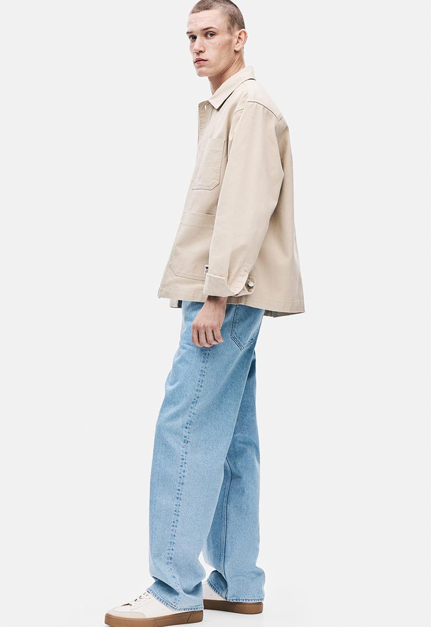 H&M - Relaxed jeans - light denim blue