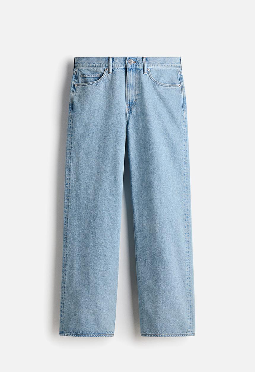 H&M - Relaxed jeans - light denim blue