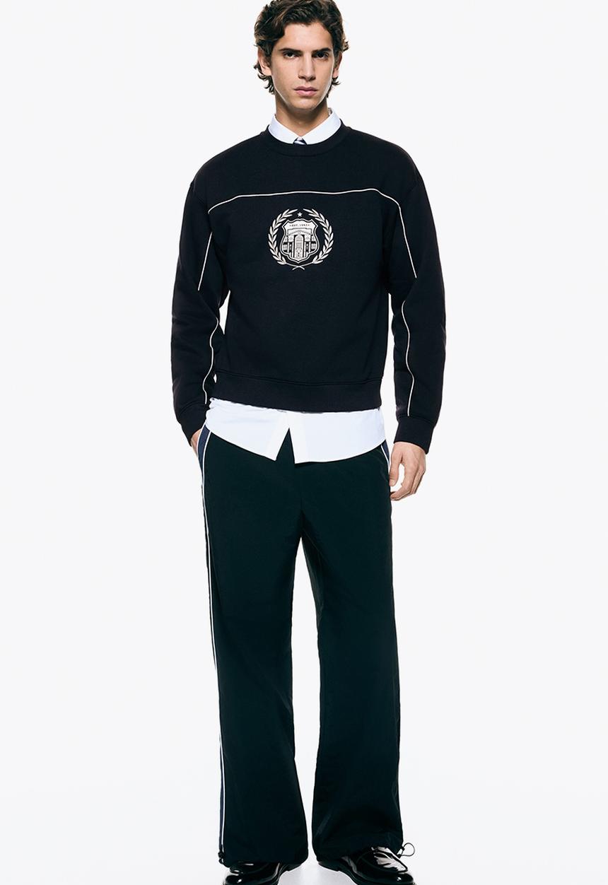 H&M - Loose fit sweatshirt - dark blue