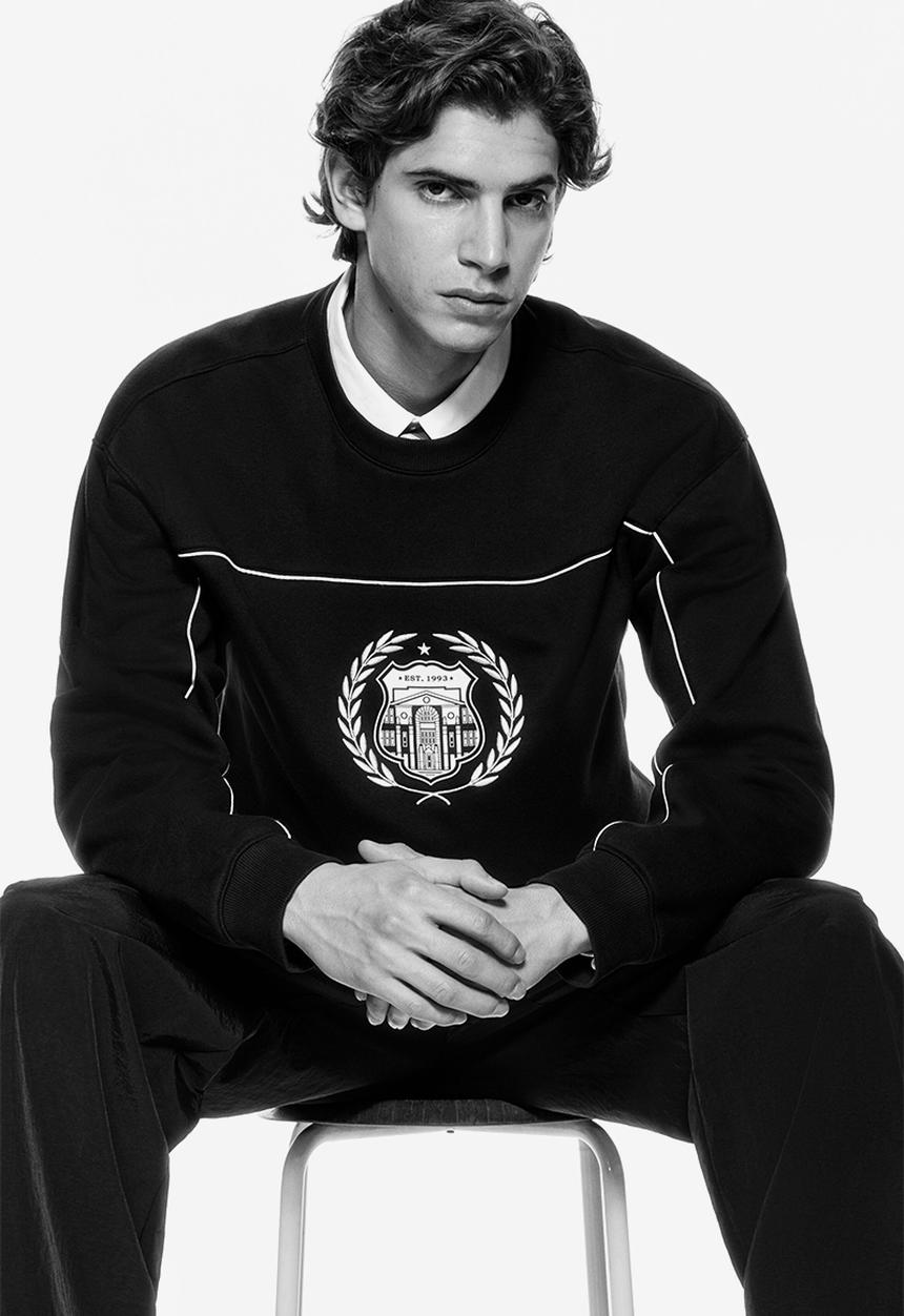H&M - Loose fit sweatshirt - dark blue