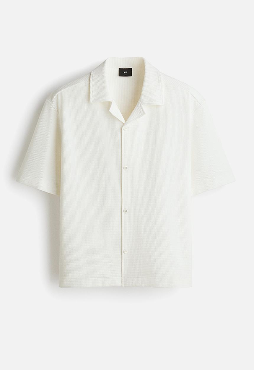 H&M - Loose fit shirt - white