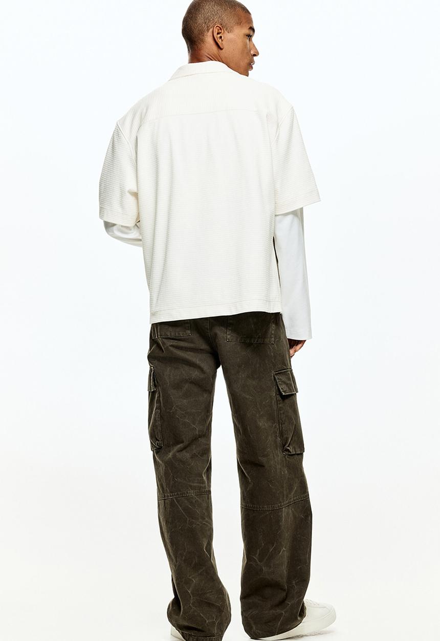 H&M - Loose fit shirt - white
