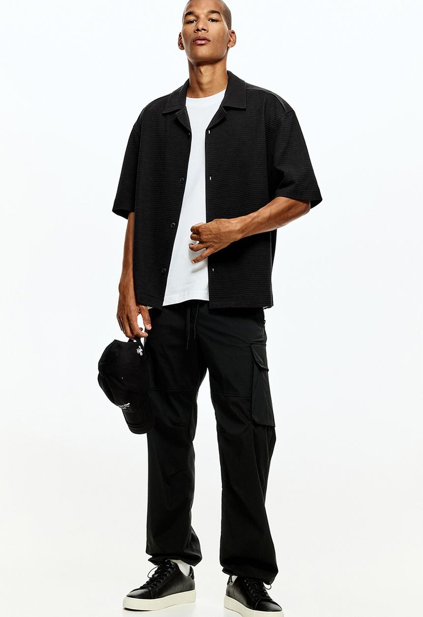 H&M - Loose fit shirt - dark grey