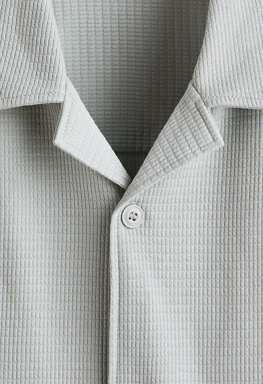H&M - Loose fit shirt - light grey