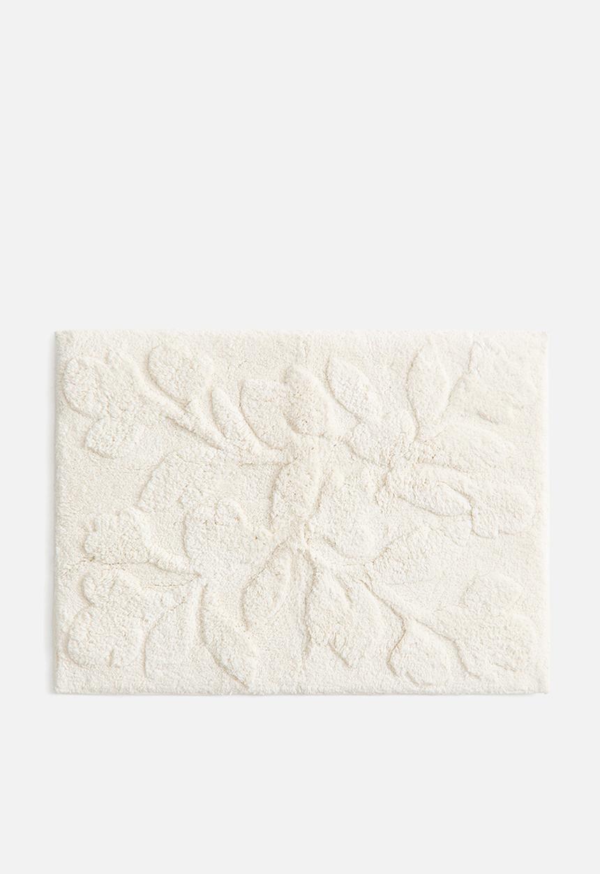 H&M - Tufted cotton bath mat - white