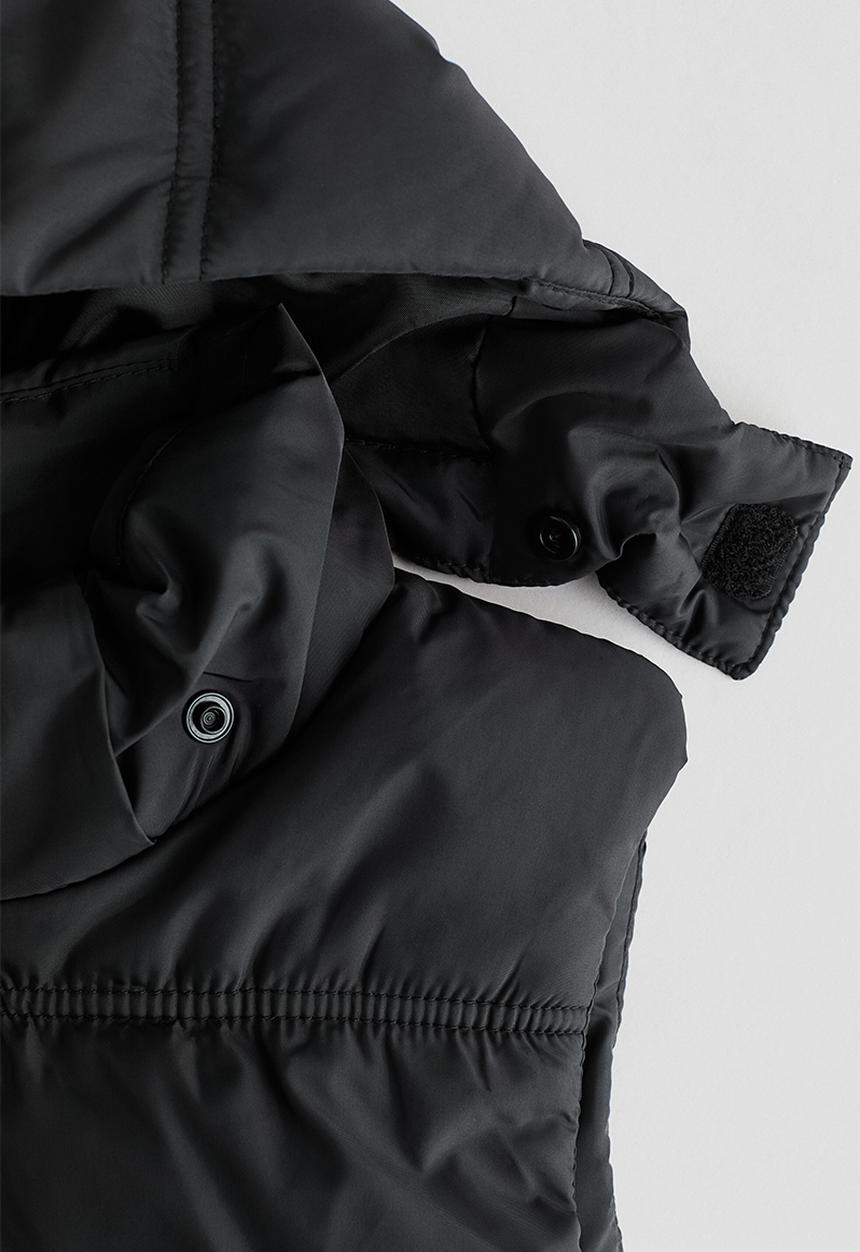 H&M - Puffer gilet - black