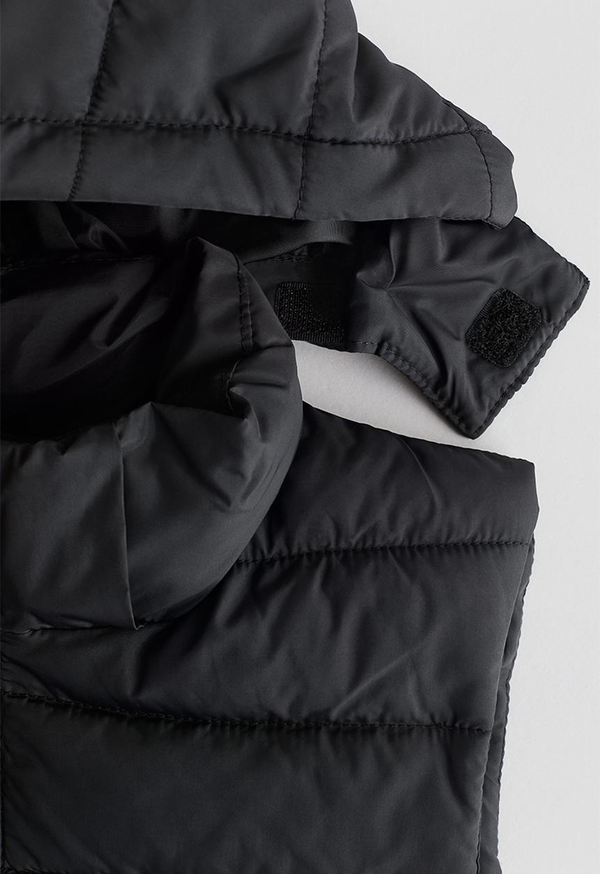 H&M - Puffer gilet - black