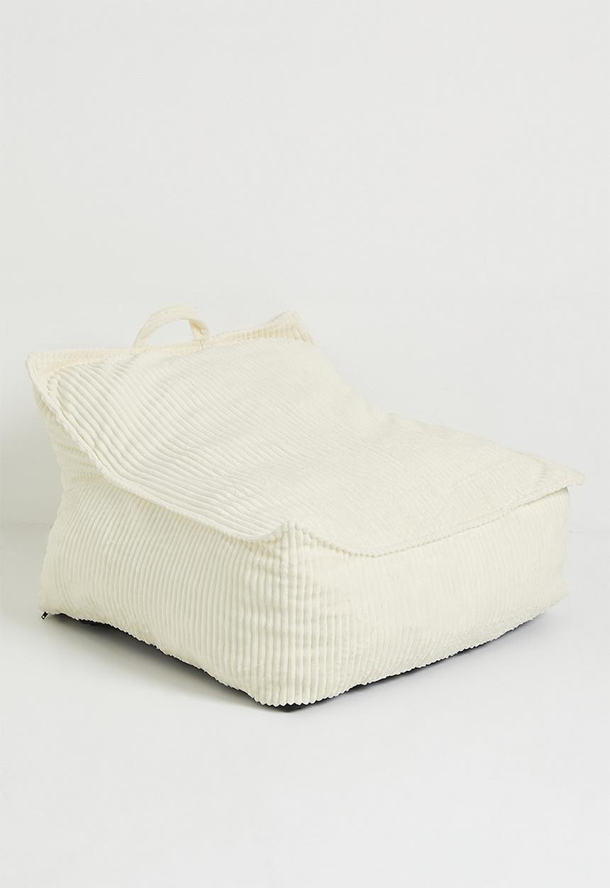 Pop Candy - Corduroy lazy sofa - ivory