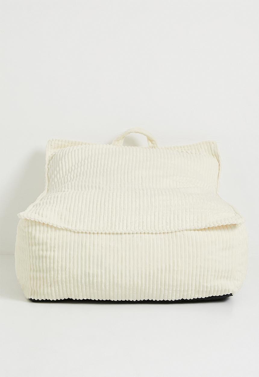 Pop Candy - Corduroy lazy sofa - ivory
