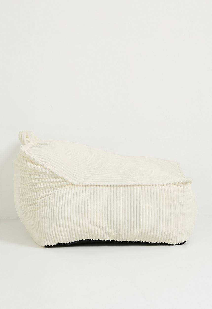 Pop Candy - Corduroy lazy sofa - ivory