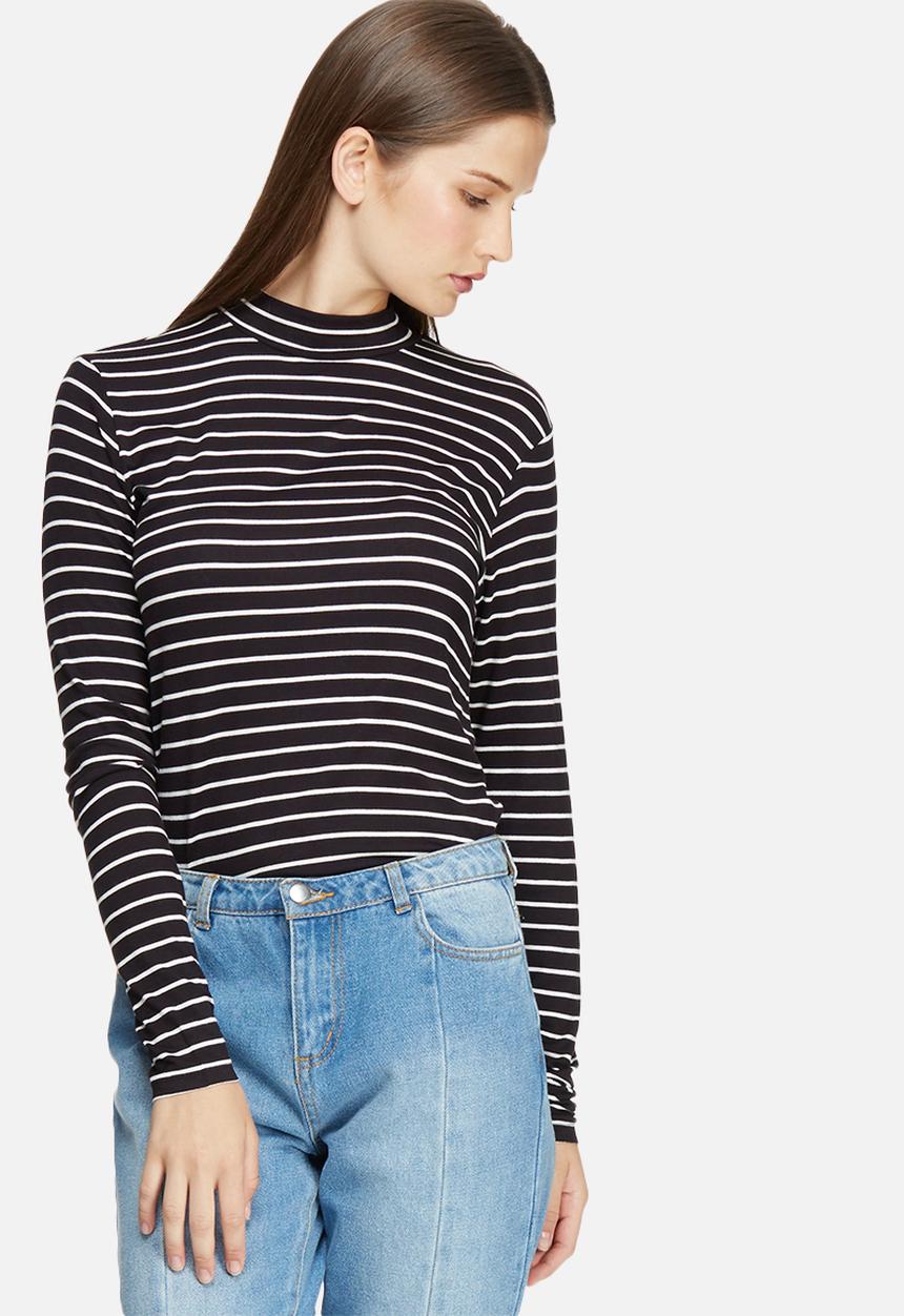 Jacqueline de Yong - Spirit stripe roll neck