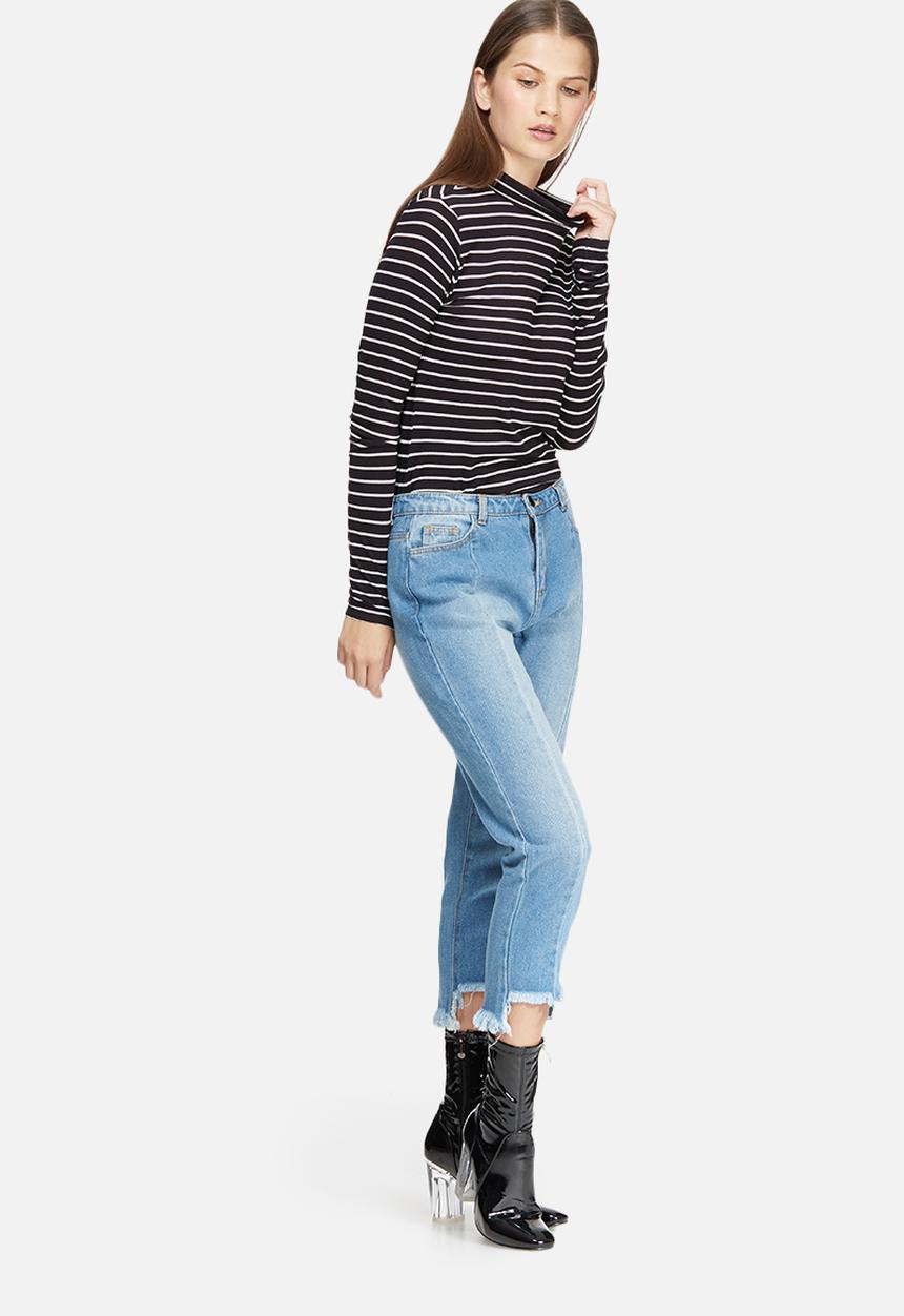 Jacqueline de Yong - Spirit stripe roll neck