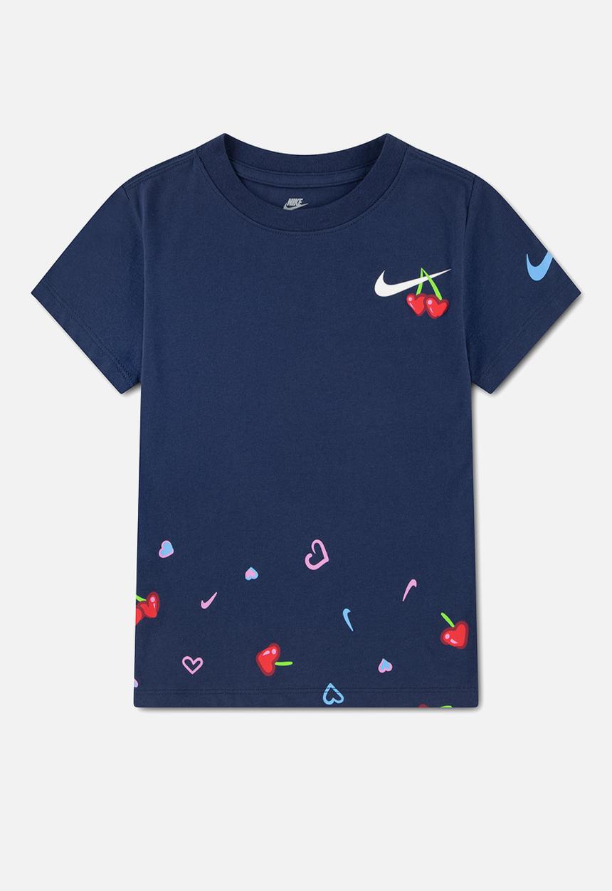 Nike - Cherry Nike Ringlet Tee - Midnight Navy