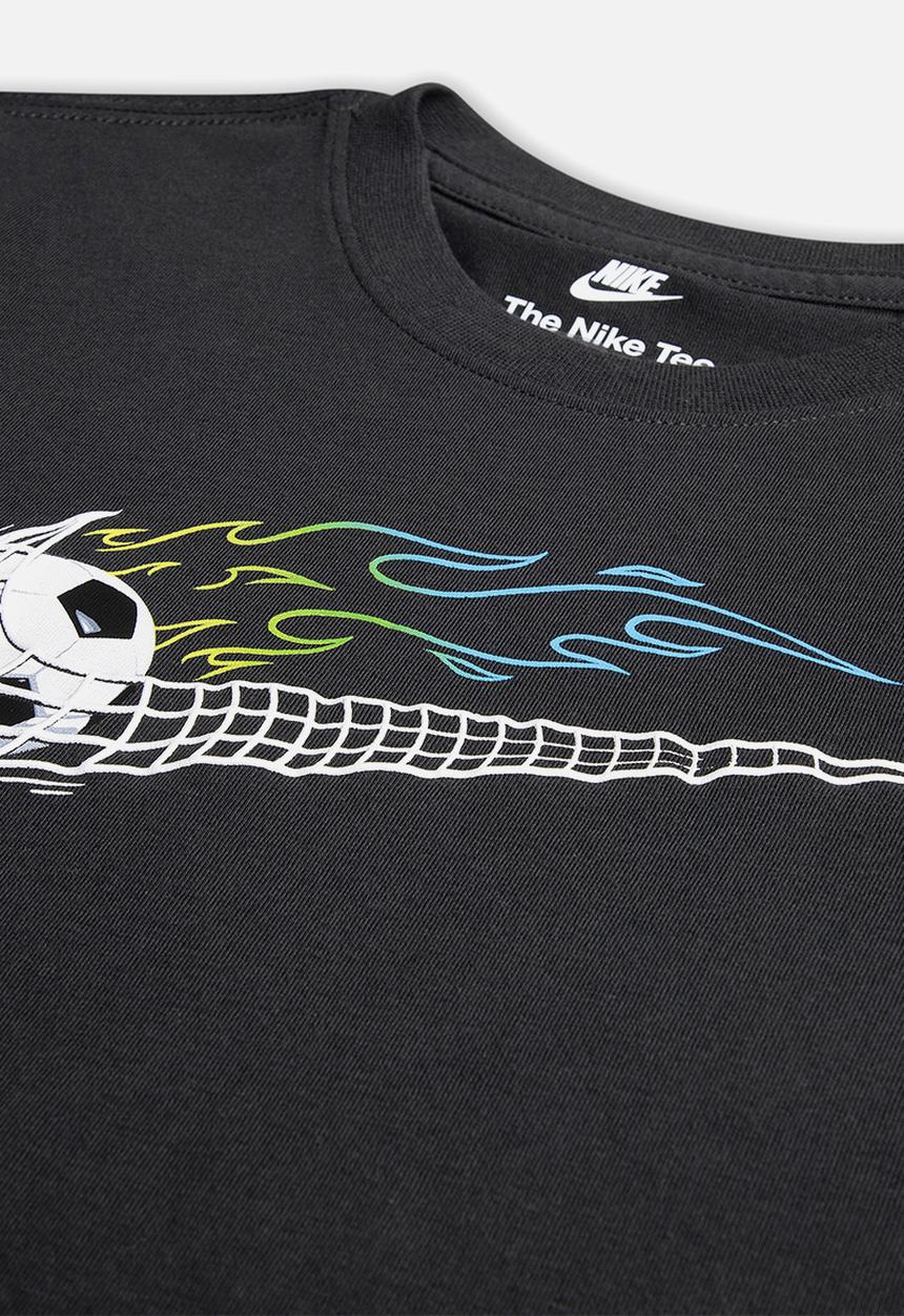 Nike - Nkb Soccer Swoosh Tee - Dk Smoke Grey