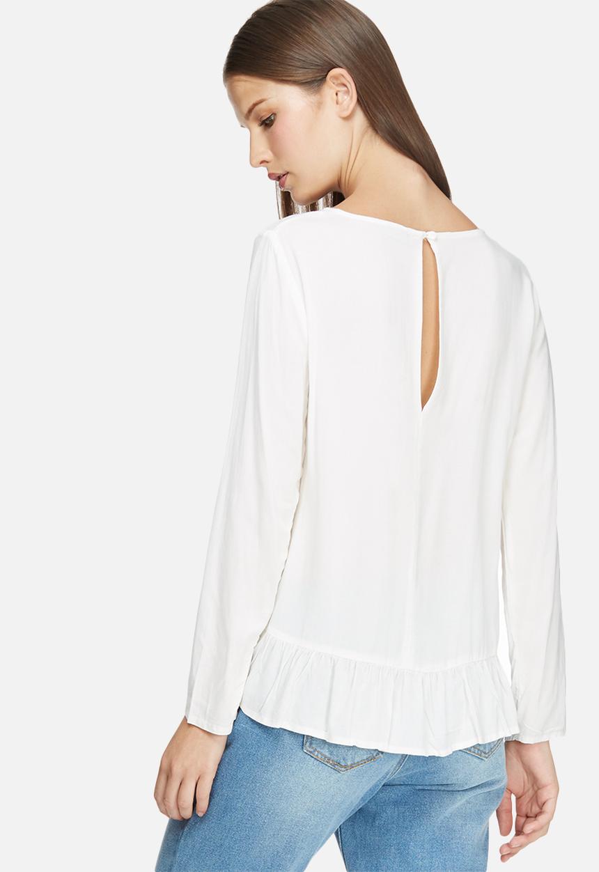 Jacqueline de Yong - Chandler frill blouse