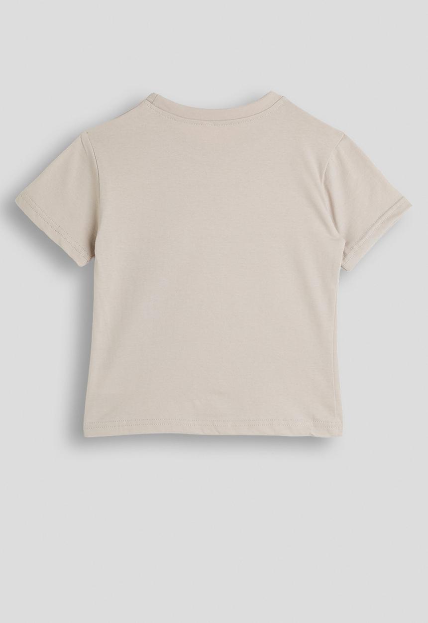 Pop Candy - Basic tee - stone