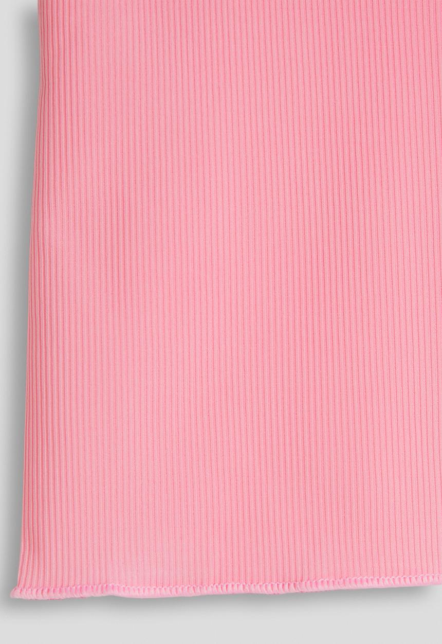 Pop Candy - Narrow rib tee - pink/bunny