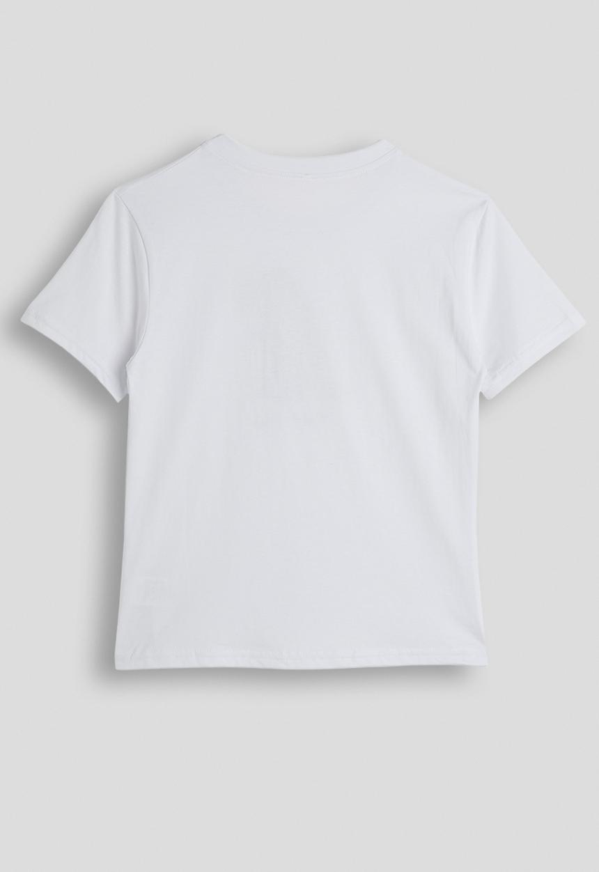 Pop Candy - T-rex doodle graphic tee - white