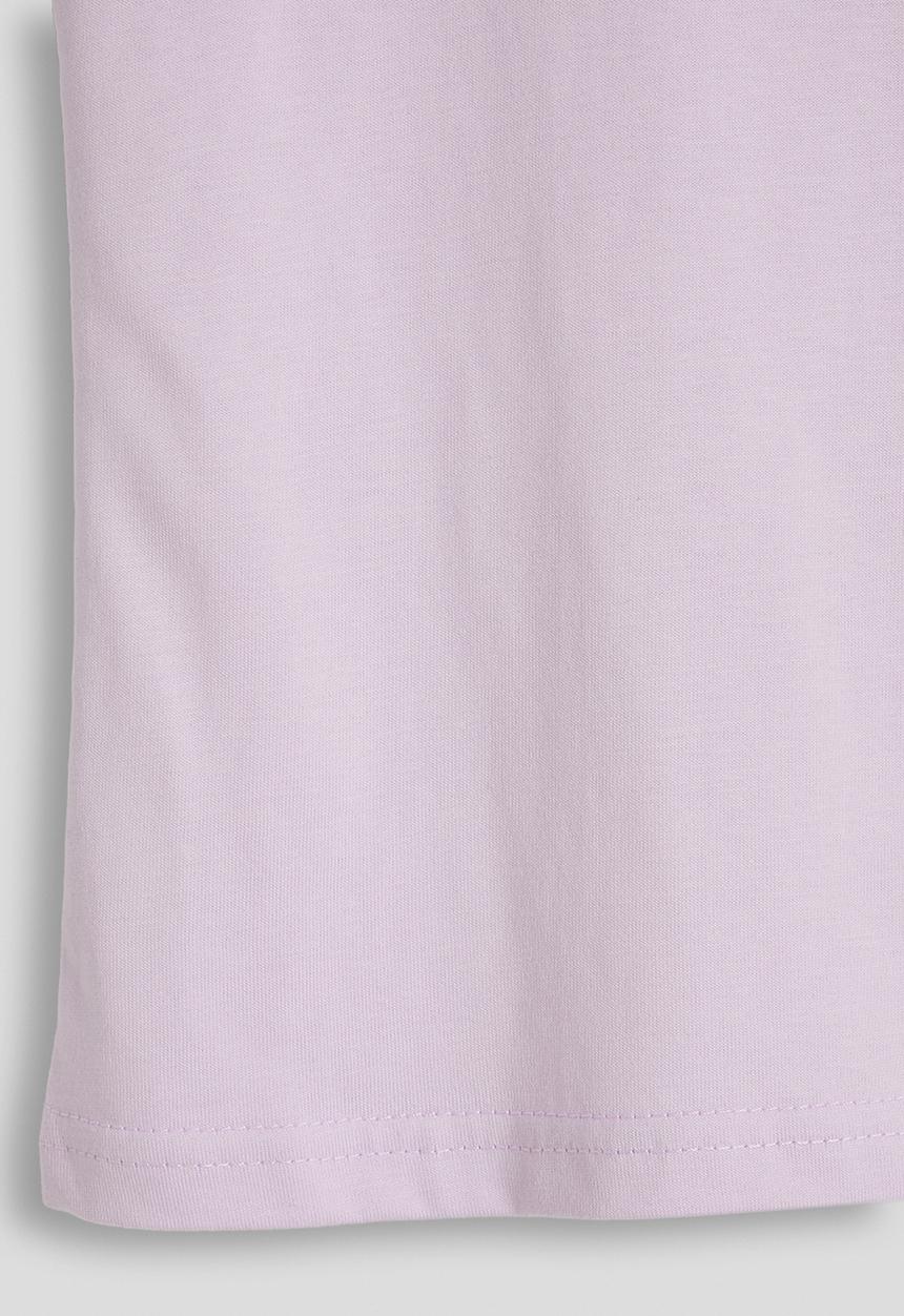 Pop Candy - Frilled sleeve tee - light purple