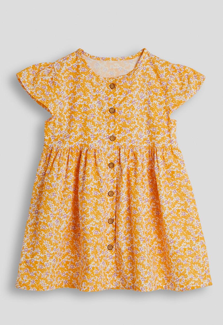 Pop Candy - Ditsy floral print dress - orange
