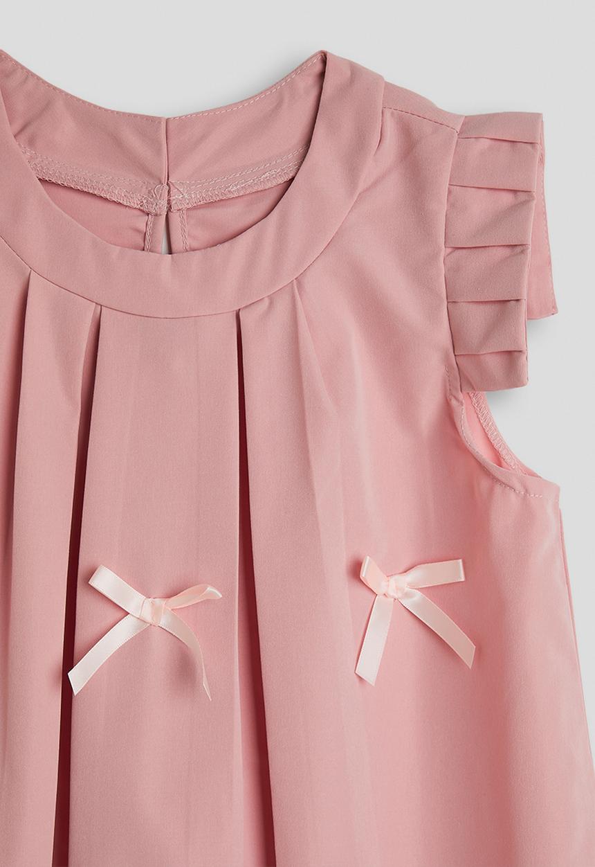 Pop Candy - Box pleat a-line dess - pink