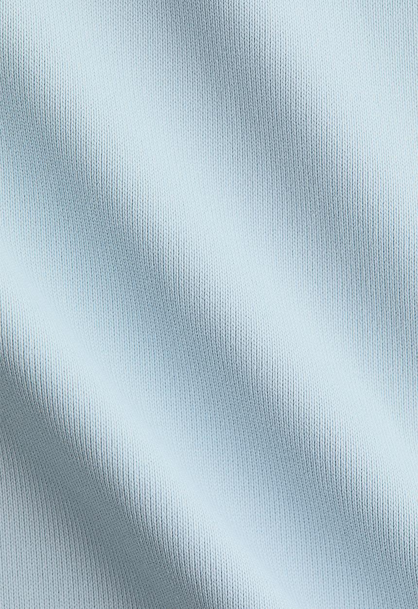 H&M - Long-sleeved microfibre top - light turquoise