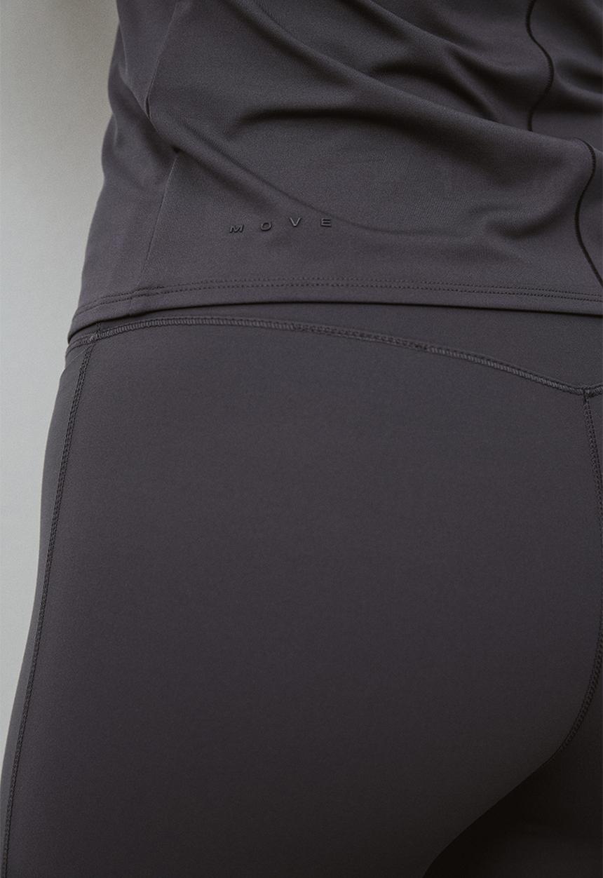H&M - Sports top with drymove? - dark grey