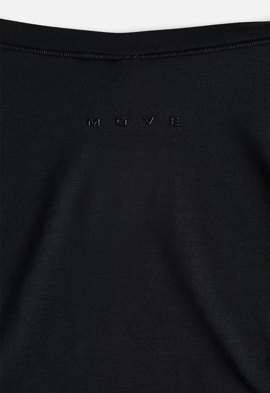 H&M - Sports wrap top in modal - black