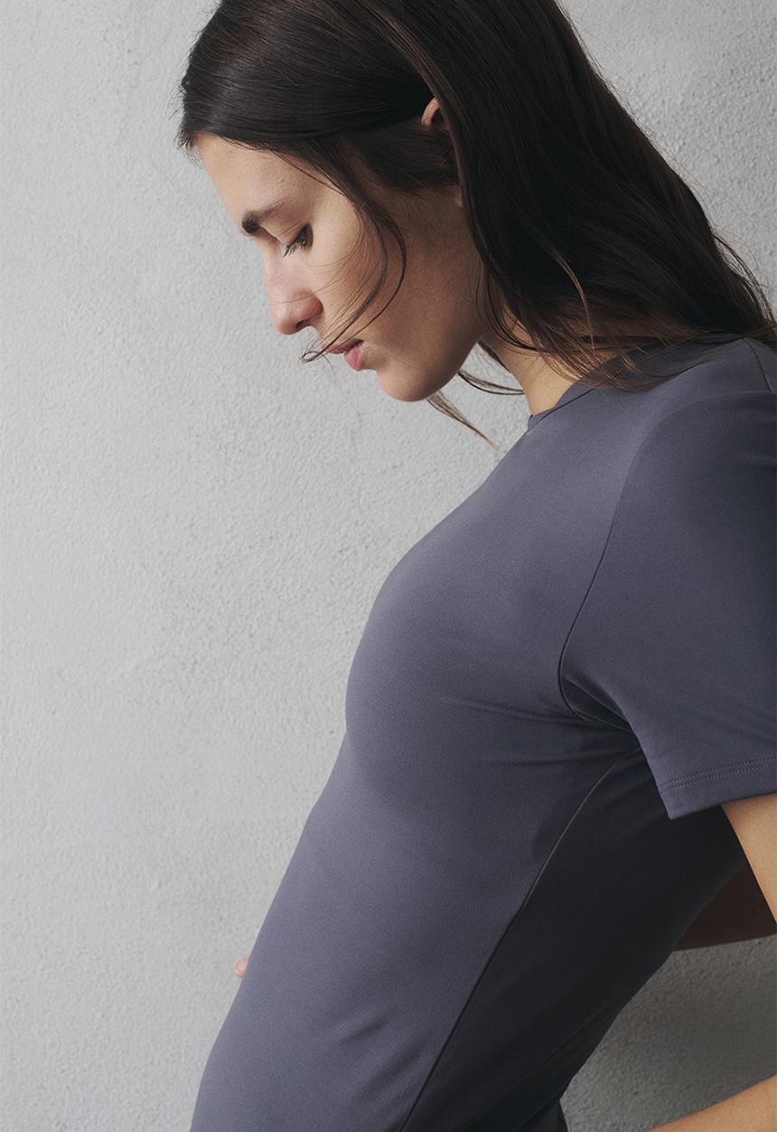 H&M - Sports T-shirt with softmove™ - dark grey