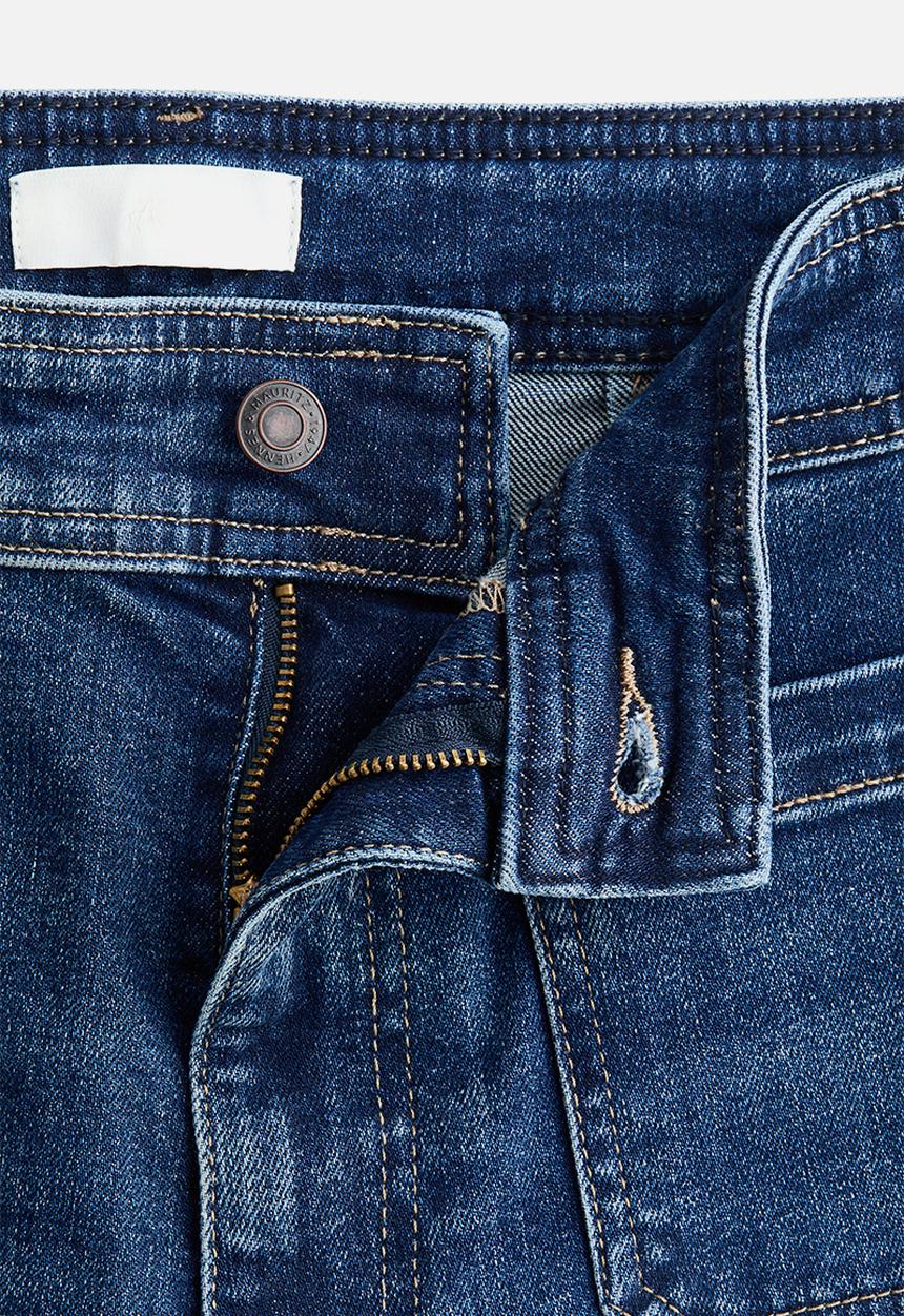 H&M - Flared high jeans - dark denim blue