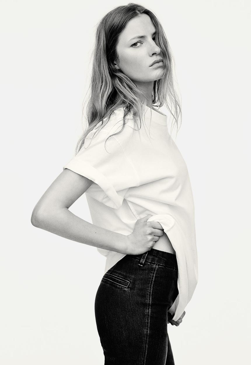 H&M - Flared high jeans - dark denim blue