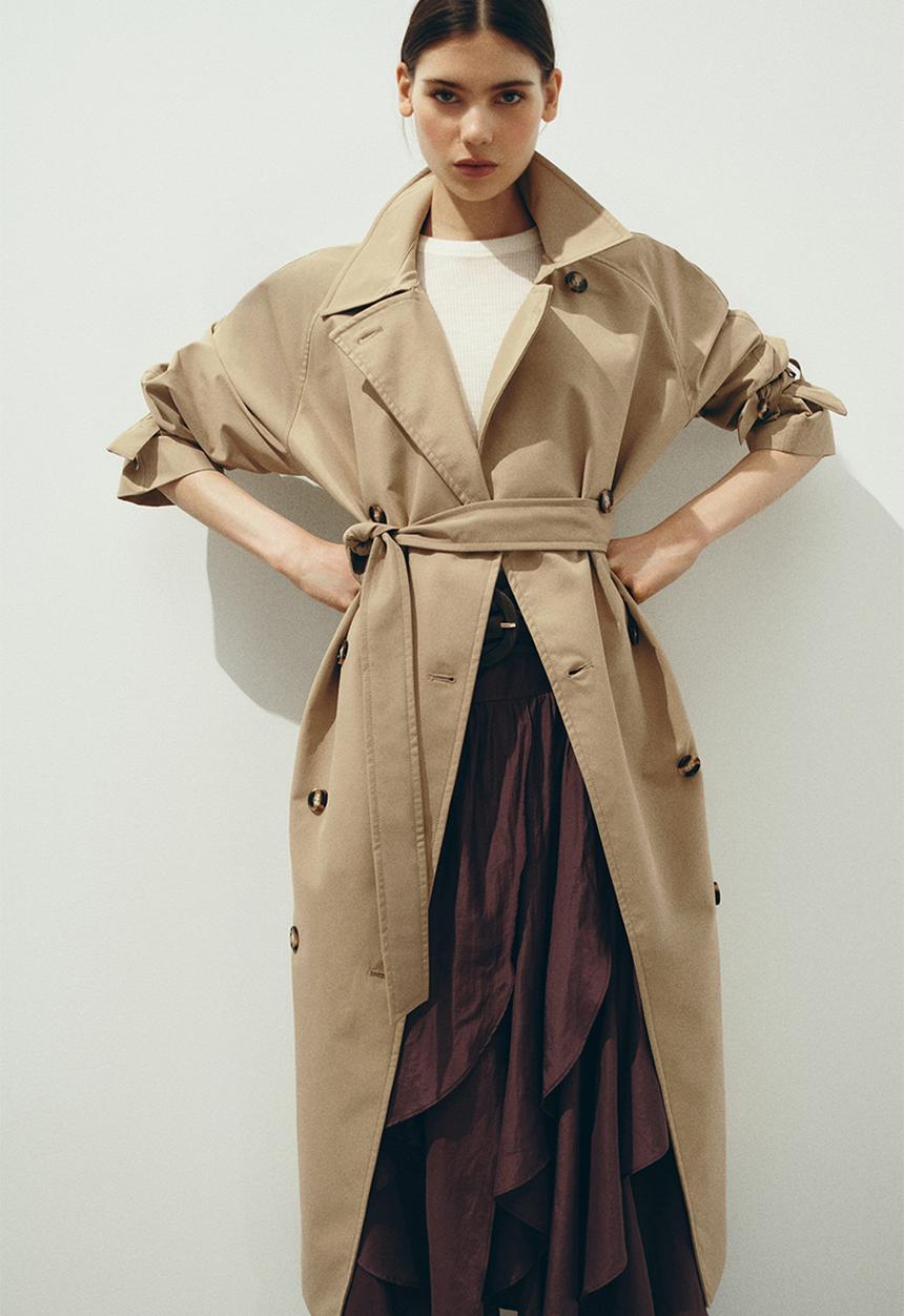H&M - Trench coat - beige