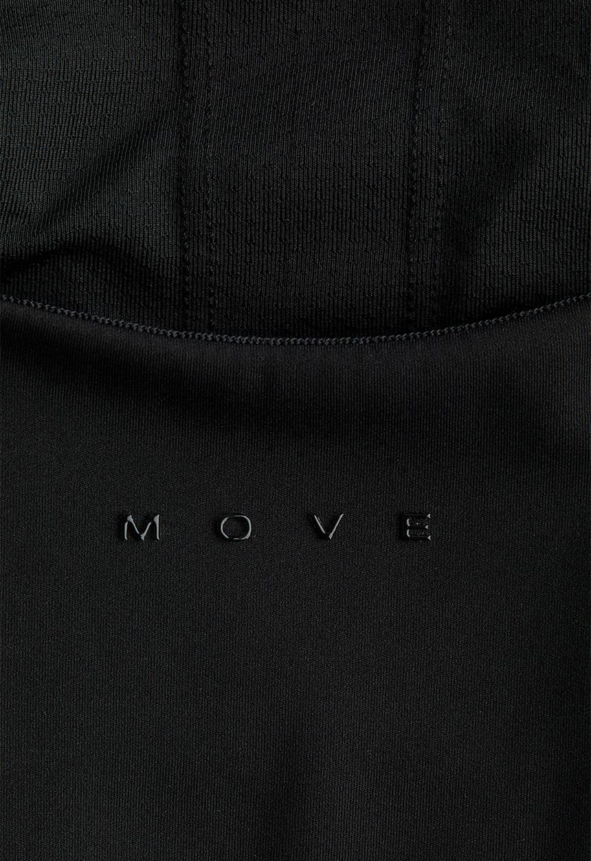 H&M - Sculptmove? medium support bandeau sports bra - black
