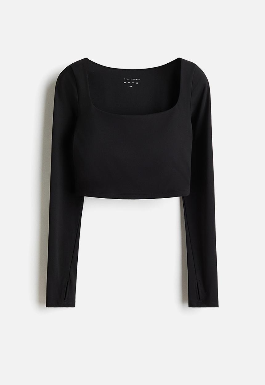 H&M - Sculptmove? sports top - black
