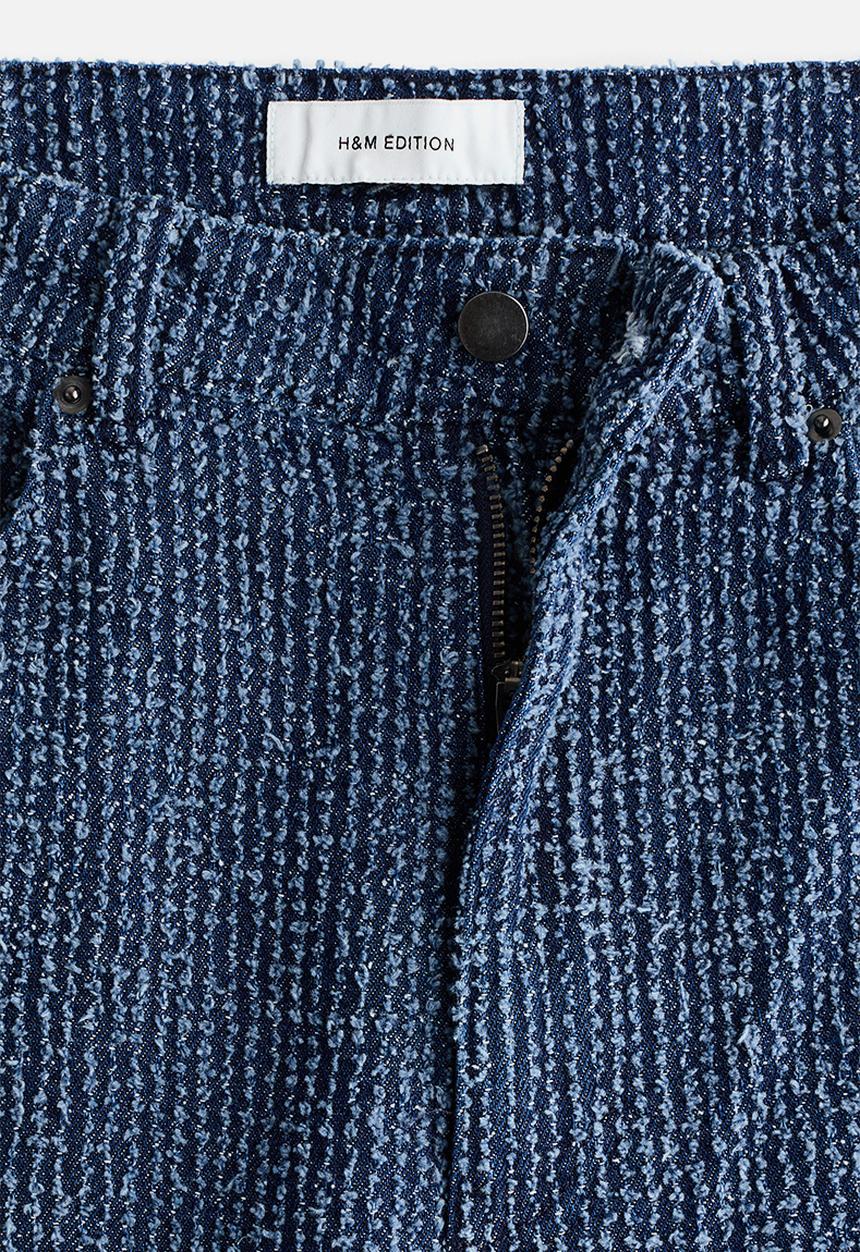 H&M - Boucle bootcut high waist jeans - denim blue