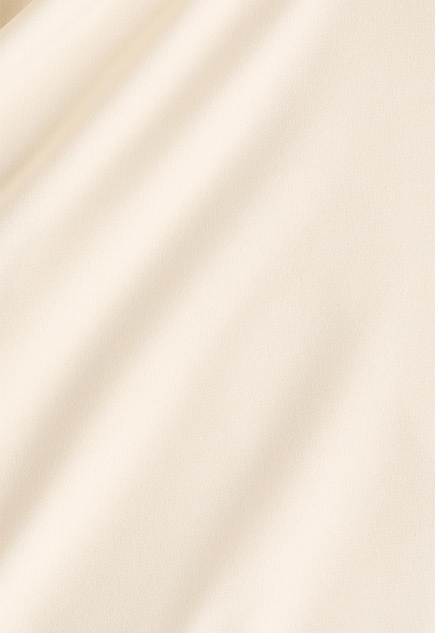 H&M - Twist-detail top - light beige