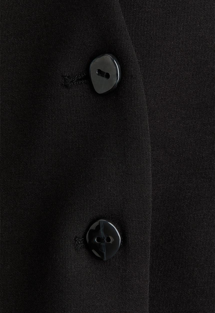 H&M - Jersey blazer - black